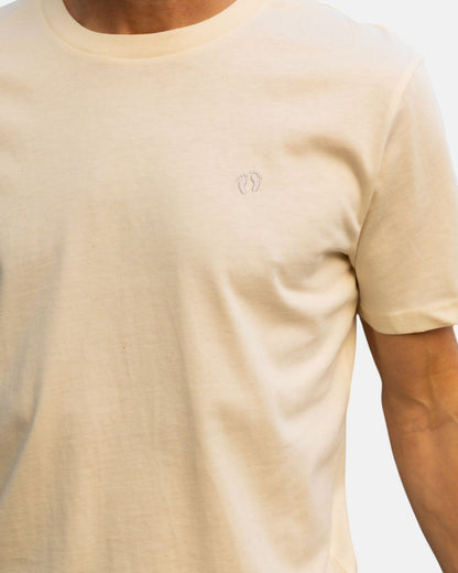 Icon logo t-shirt - Natural Raw