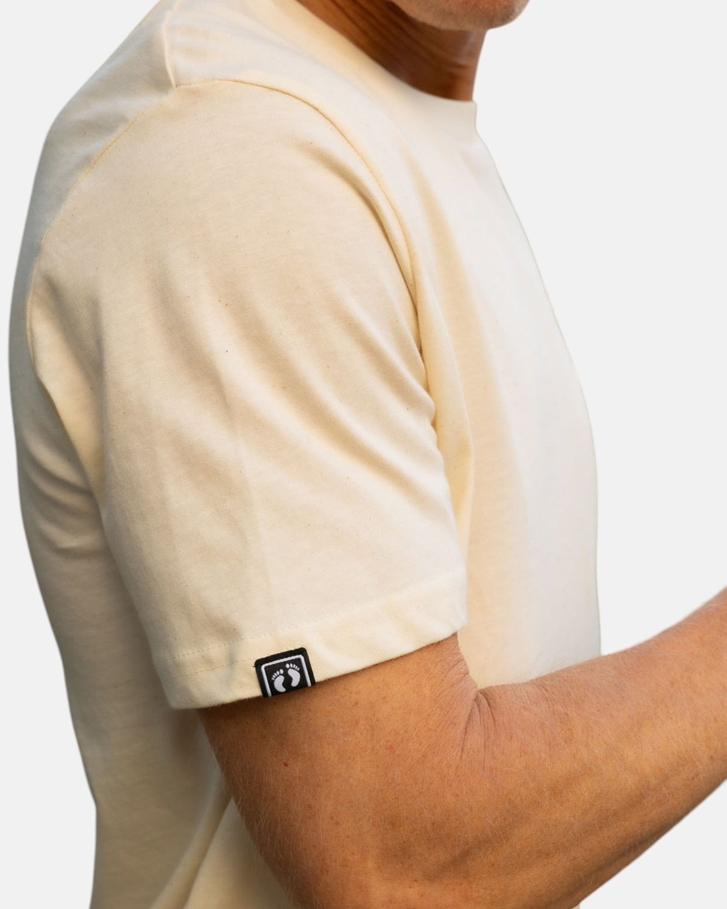 Icon logo t-shirt - Natural Raw