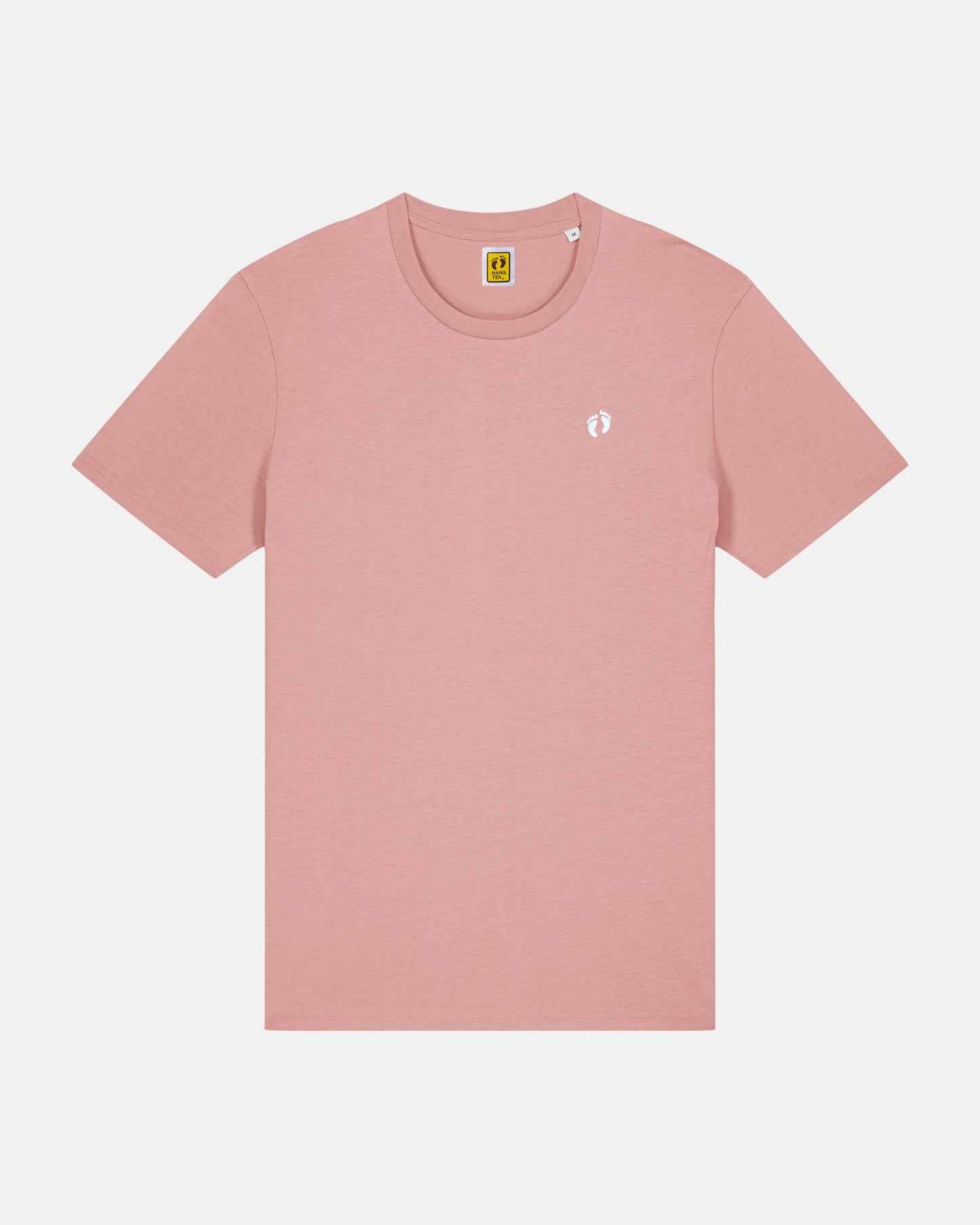 Icon logo t-shirt in 100% organic cotton - Pink