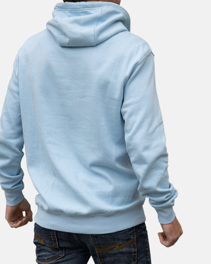 Icon Feet Organic Cotton Hoodie - Powder Blue