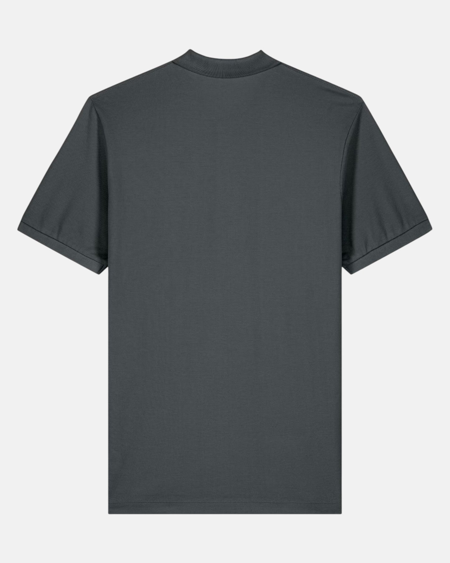 Icon Organic Cotton Polo Shirt - Anthracite