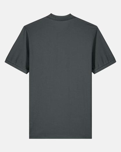 Icon Organic Cotton Polo Shirt - Anthracite