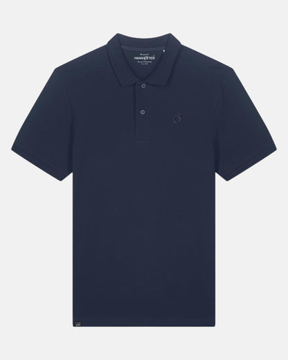 Icon Organic Cotton Polo Shirt - French Navy