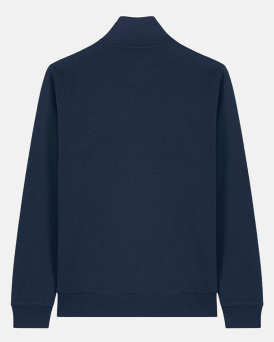 Quarter Zip Sweatshirt - French Navy M
