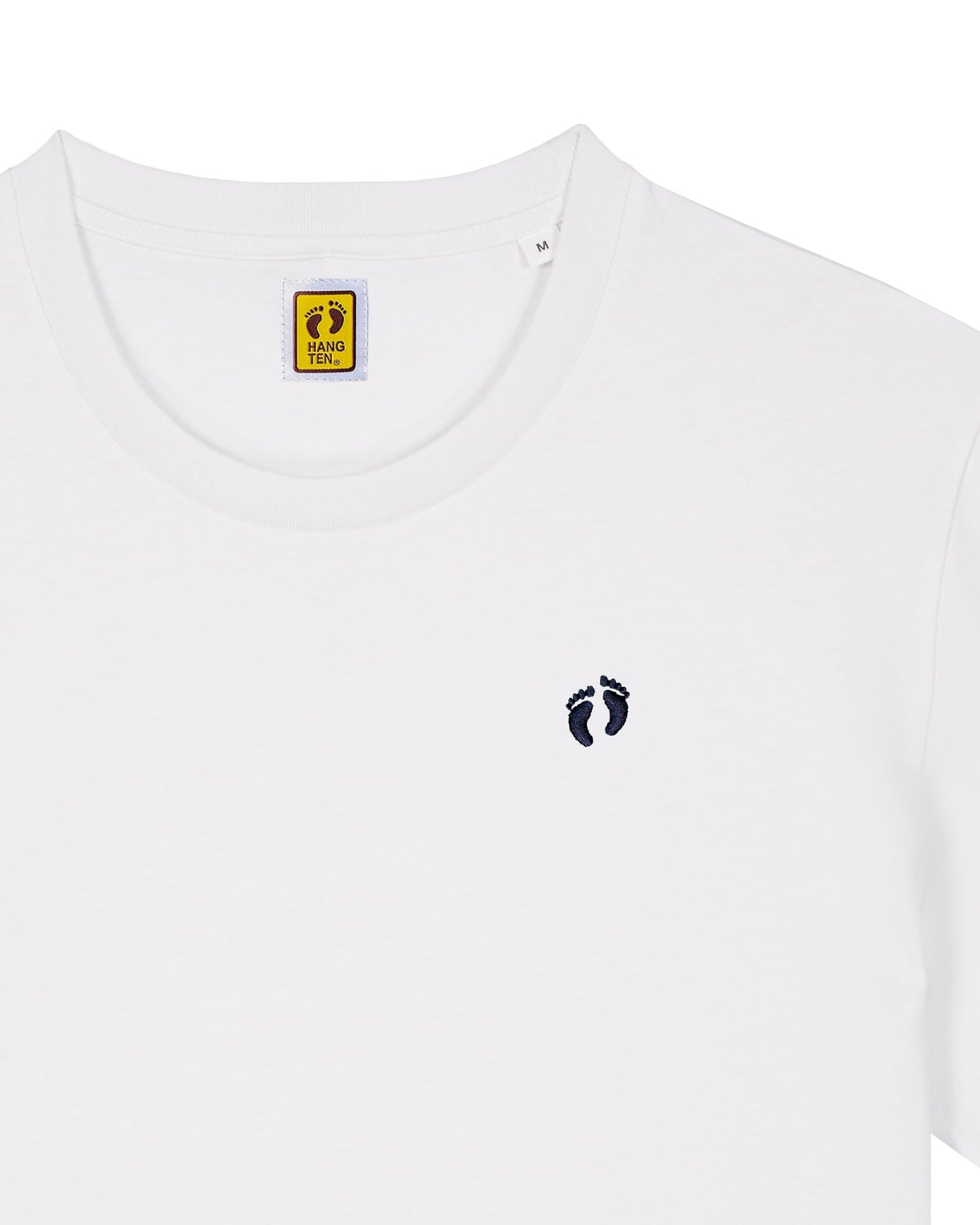 Icon logo t-shirt in 100% organic cotton - White