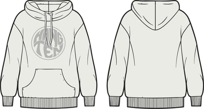 Vintage Logo Organic Cotton Hoodie - Off White