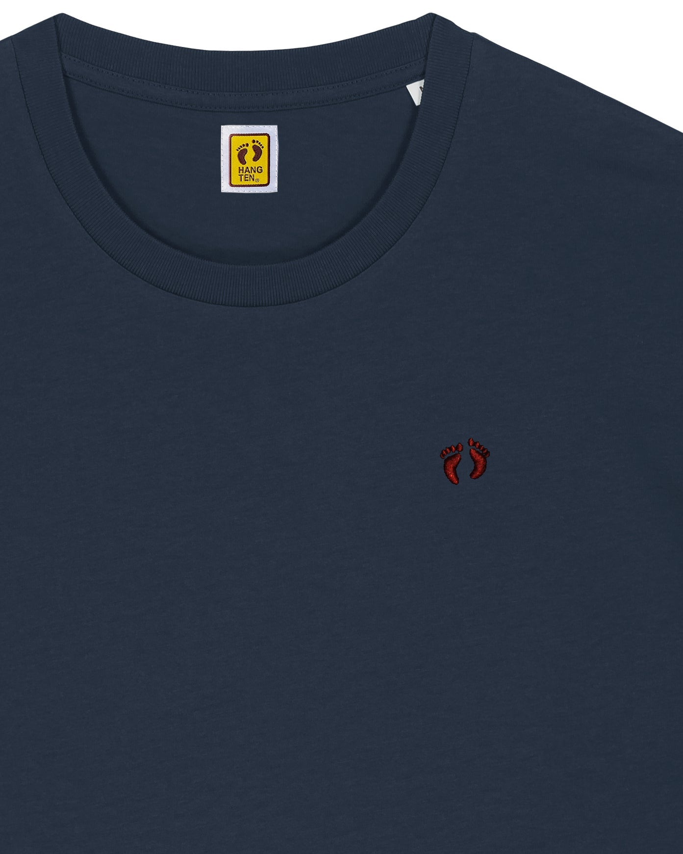 Icon logo t-shirt in 100% organic cotton - Navy 1