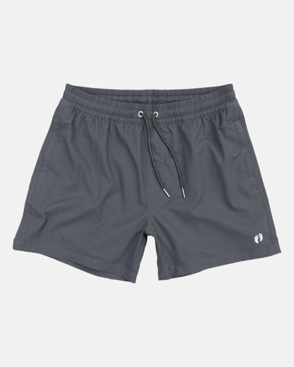 Swim hybrid shorts with inner tights - Black