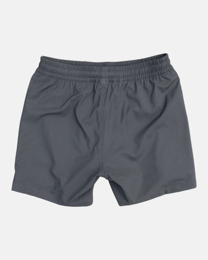 Swim hybrid shorts with inner tights - Black