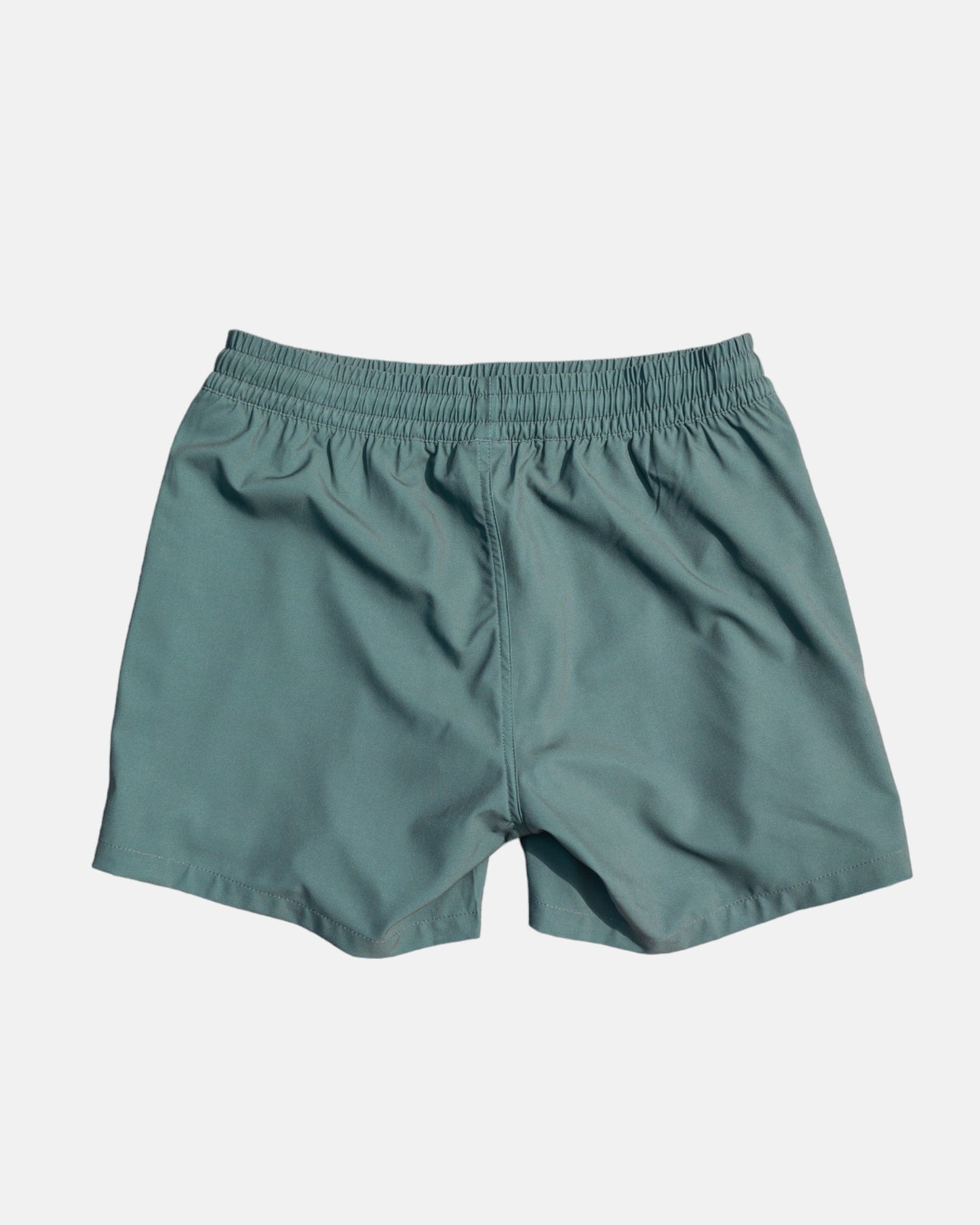 Swim hybrid shorts with inner tights - Green kahki