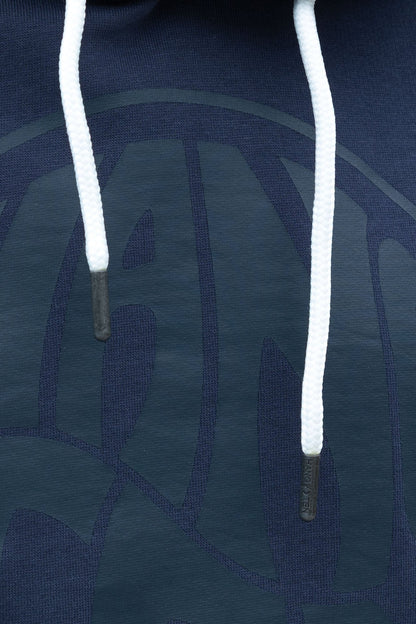 Vintage Logo Organic Cotton Hoodie - Mood Indigo