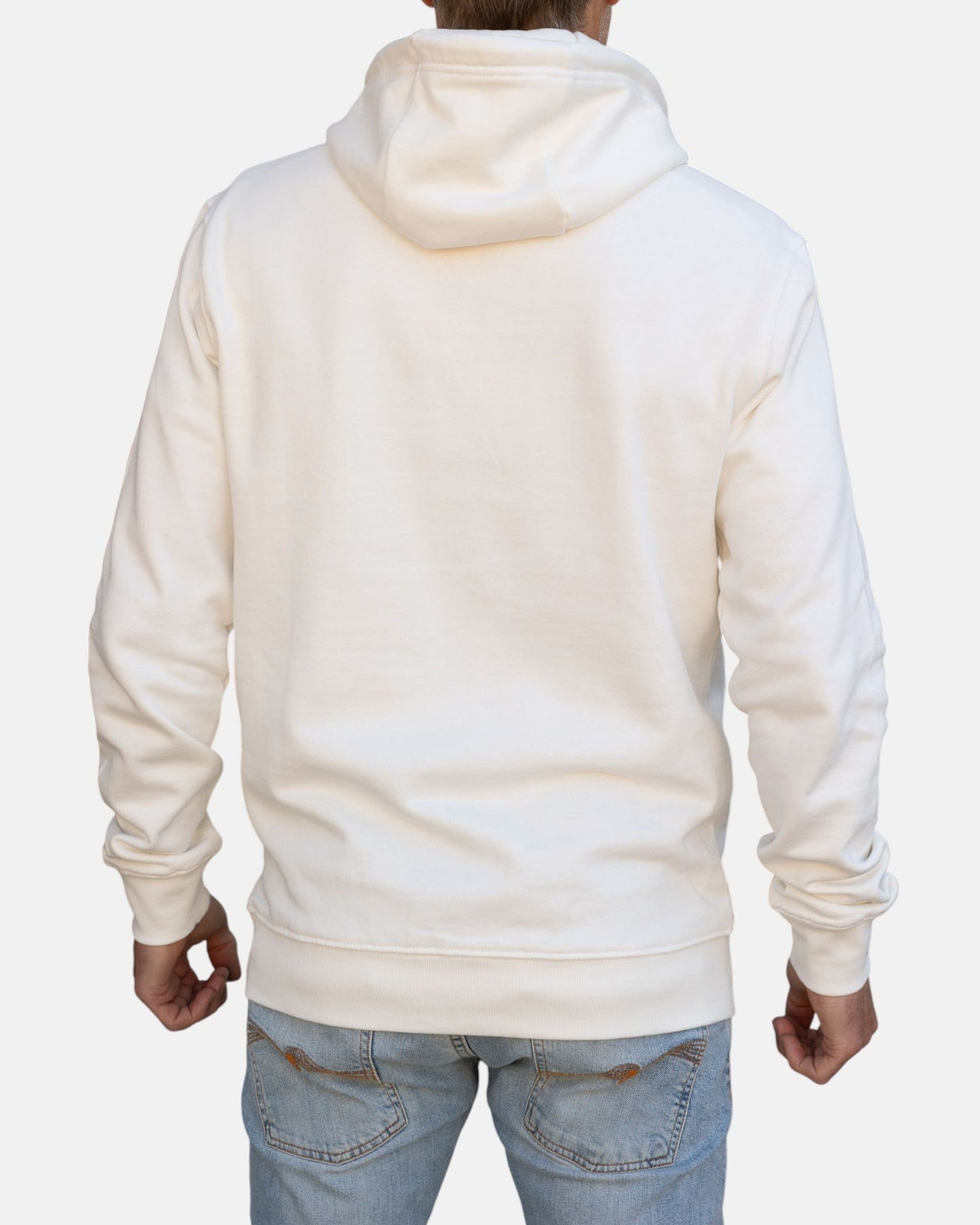 Vintage Logo Organic Cotton Hoodie - Off White