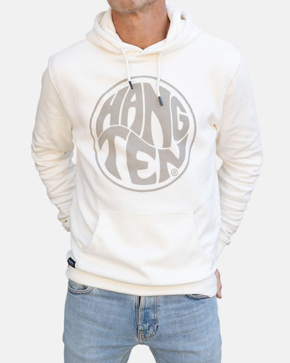 Vintage Logo Organic Cotton Hoodie - Off White