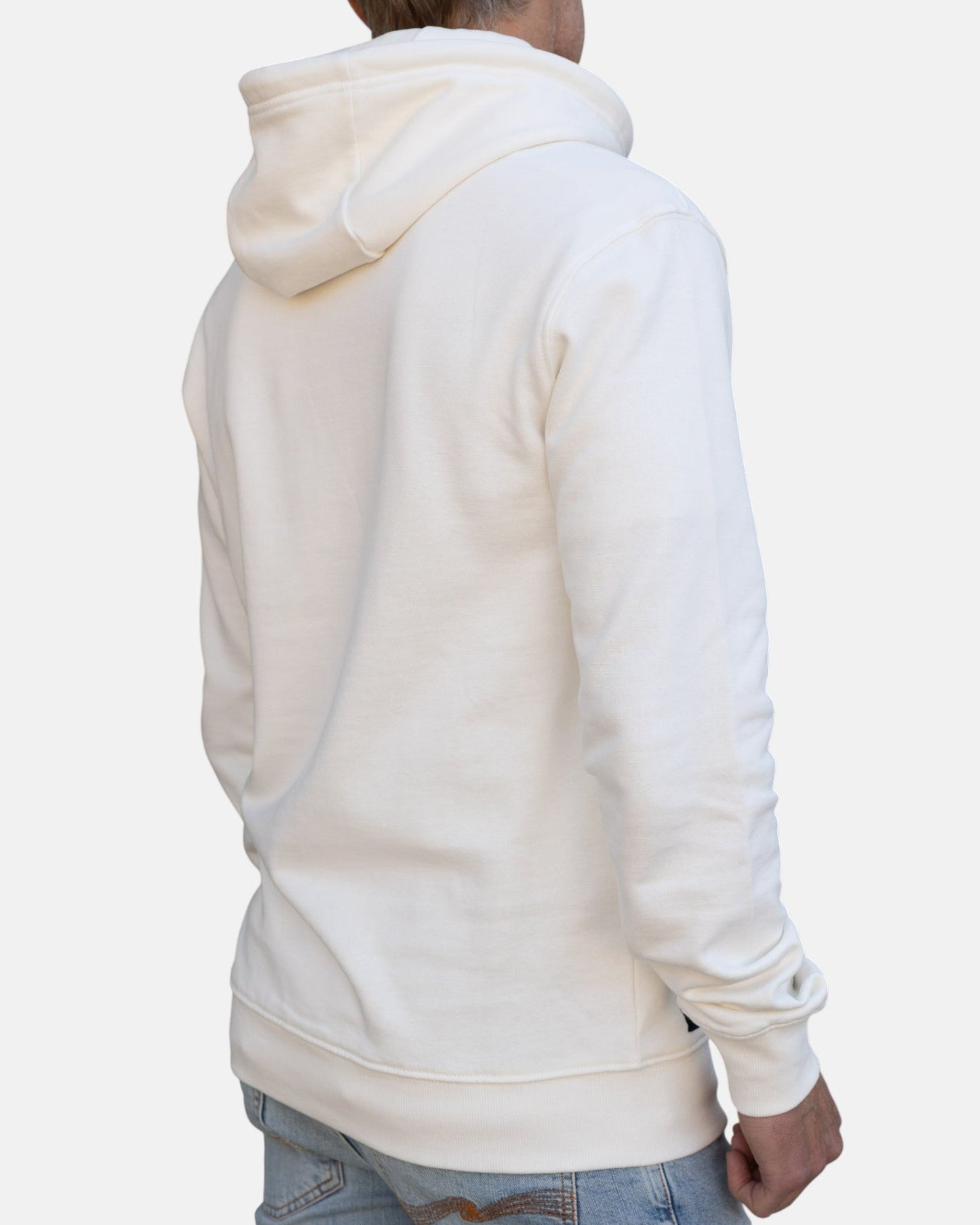 Vintage Logo Organic Cotton Hoodie - Off White