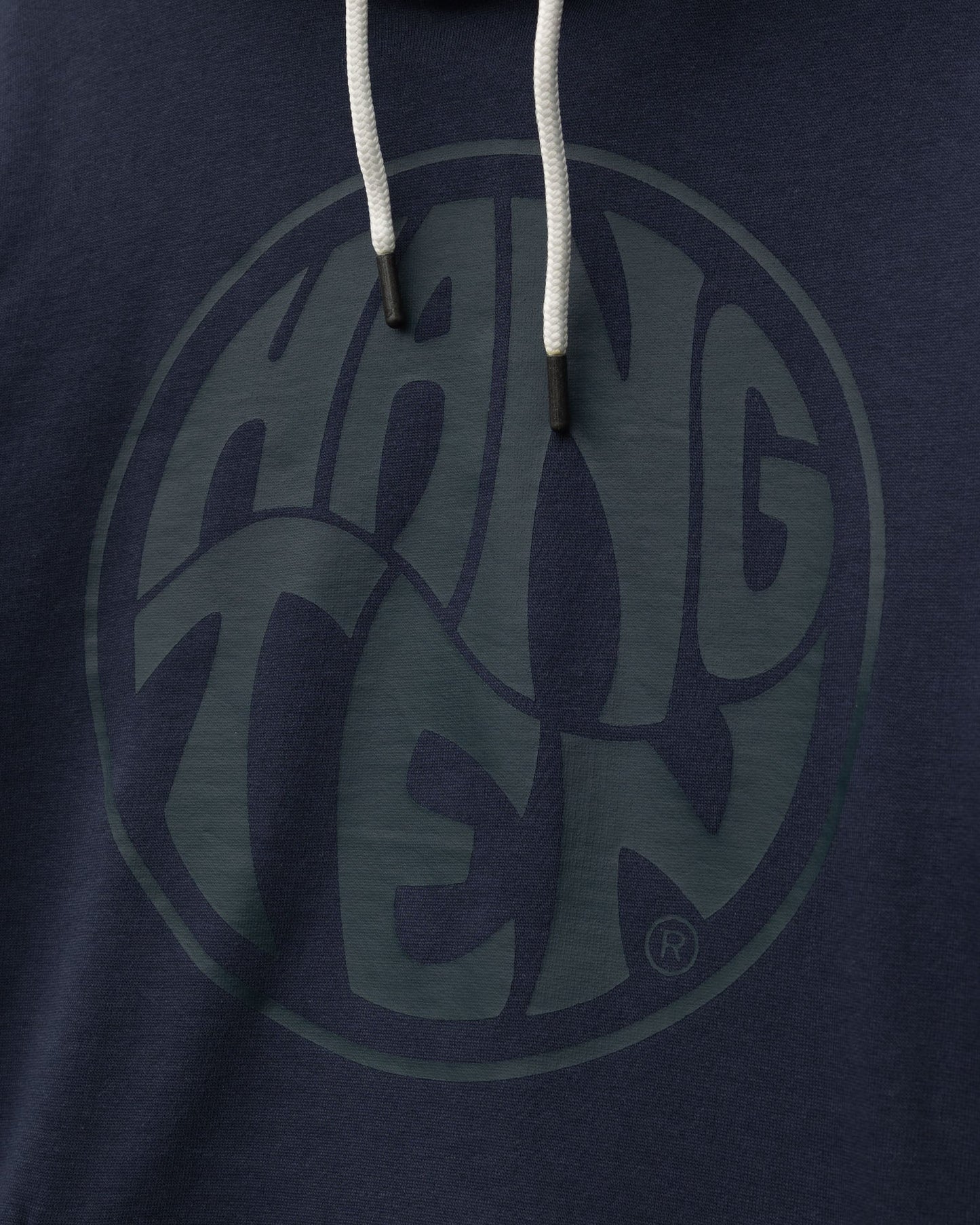 Vintage Logo Organic Cotton Hoodie - Mood Indigo