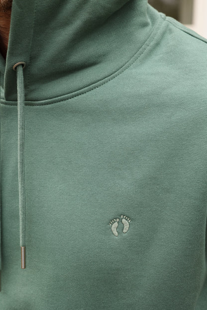 Icon Feet Organic Cotton Hoodie - Green Bay