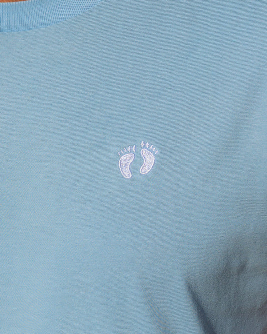 Icon logo t-shirt - Sky blue