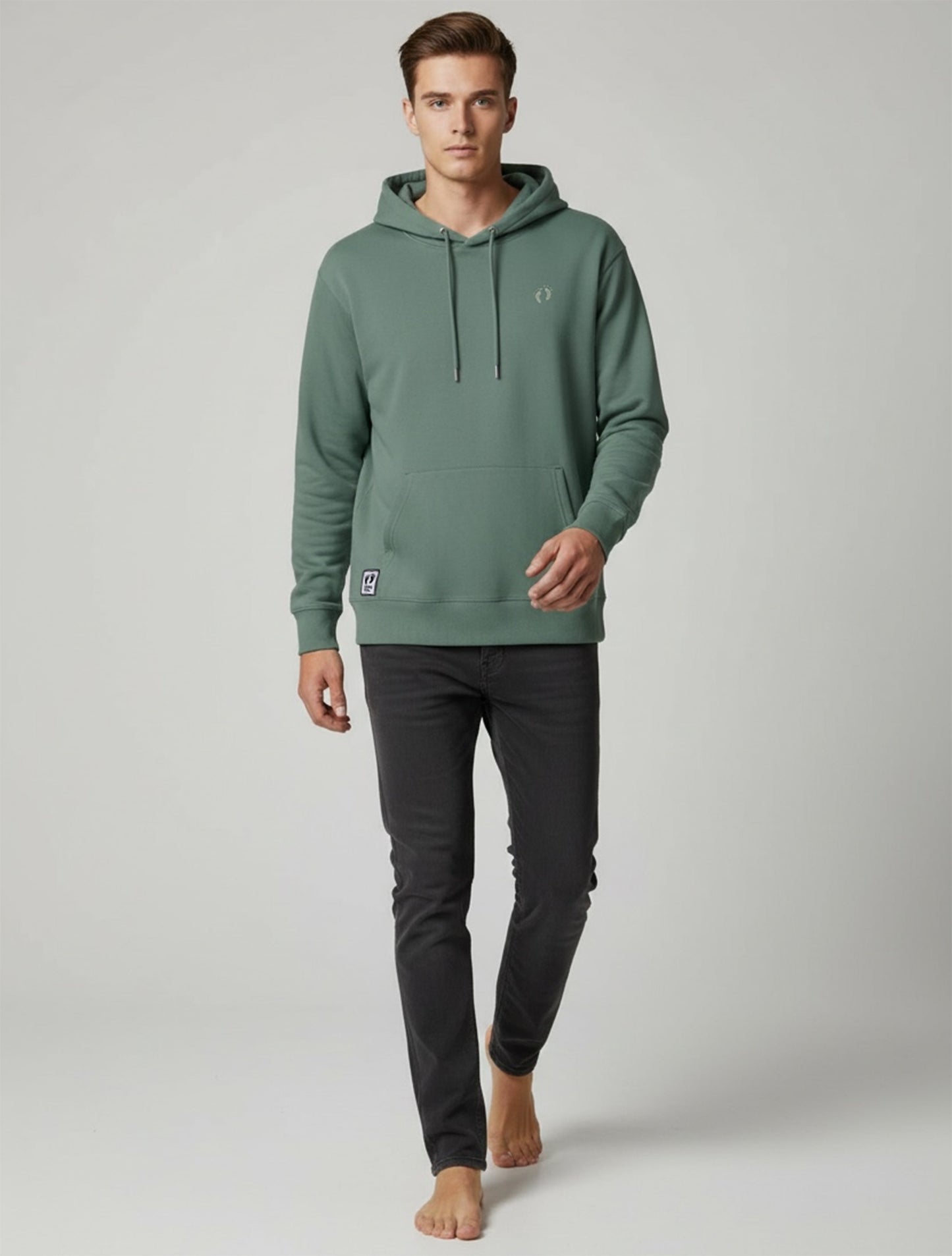 Icon Feet Organic Cotton Hoodie - Green Bay