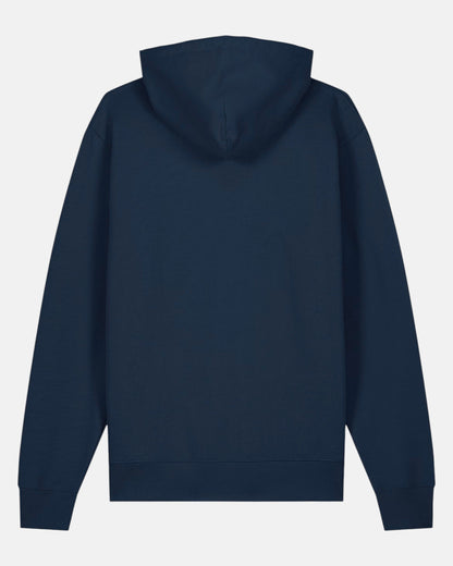 Icon Feet Organic Cotton Hoodie - French Navy