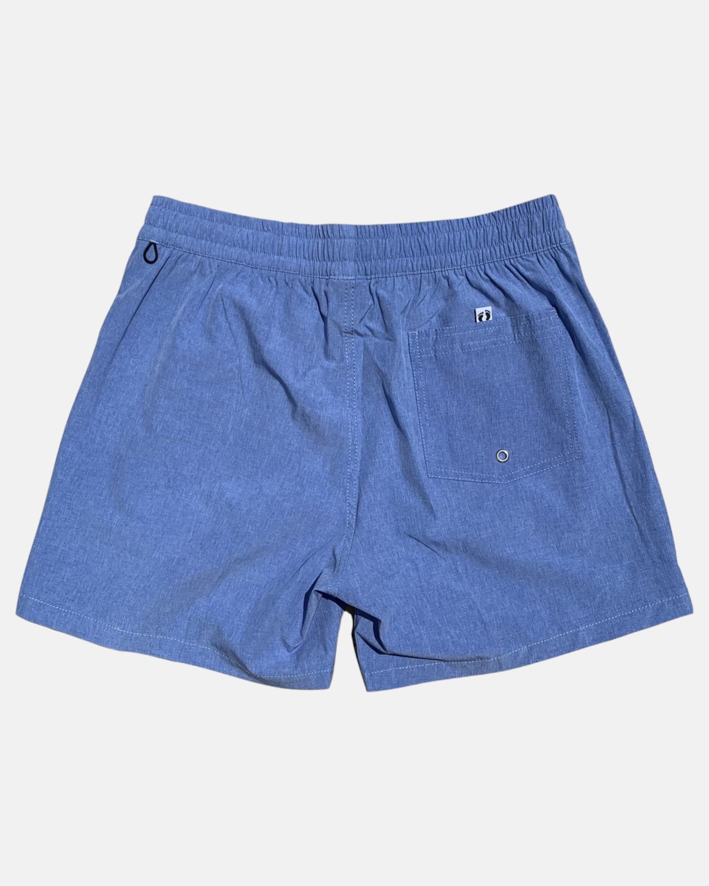 Swim shorts with inner breif - Blue