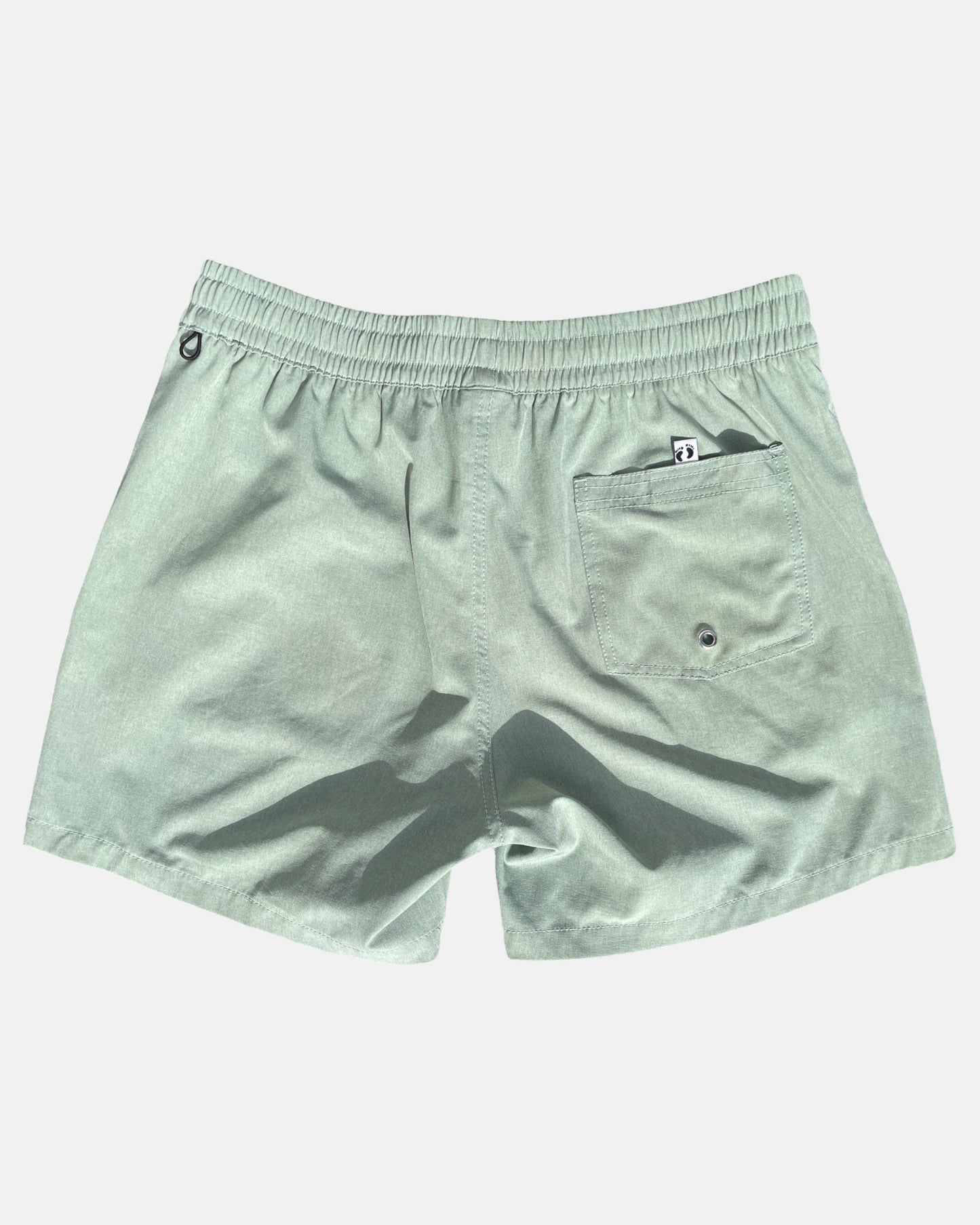 Swim shorts with inner breif - Green