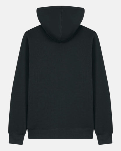 Zip Organic Cotton Hoodie - Black W