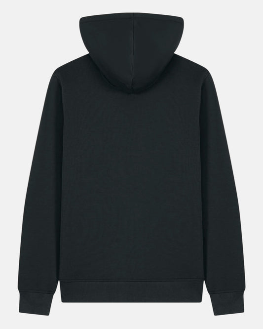Zip Organic Cotton Hoodie - Black W