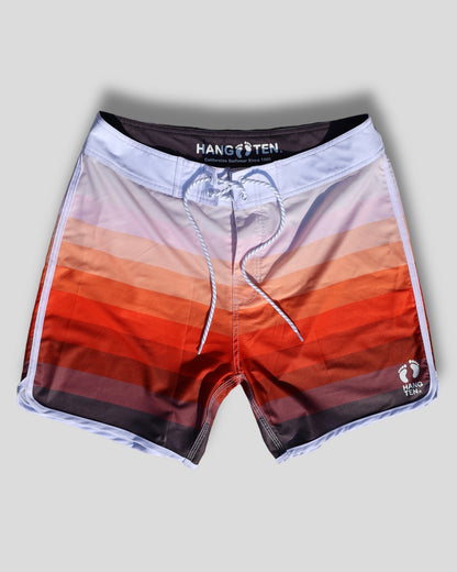 Red Stripes Boardshorts 16,5