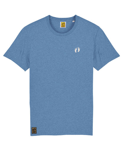 Hang Ten Icon T-shirt - Mid heather blue