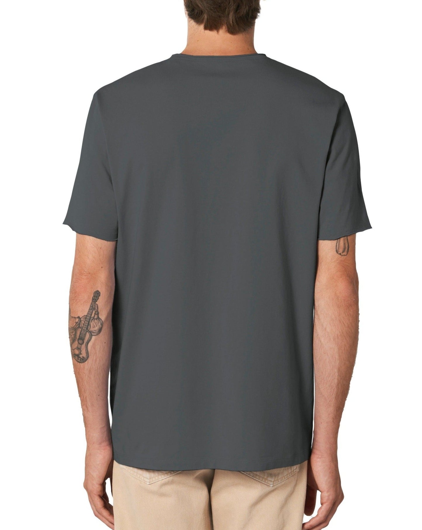 Hang Ten Raw Classic Logo T-shirt - Anthracite Grey