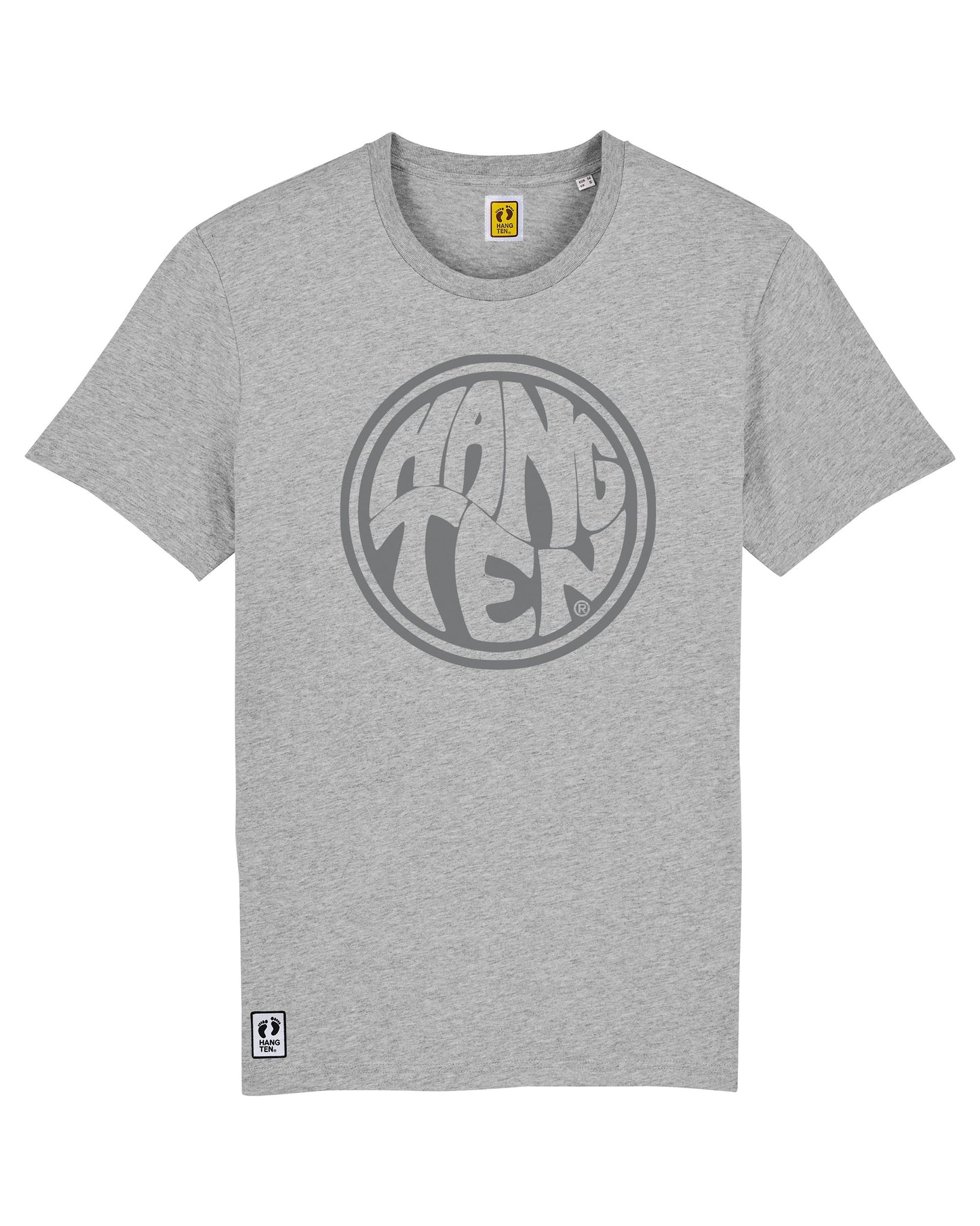 Hang Ten Surfer T-shirt - Heather Grey