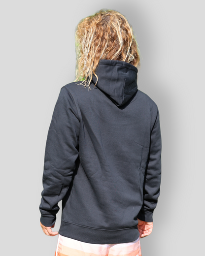 Hang Ten Surfer Hoodie - Black