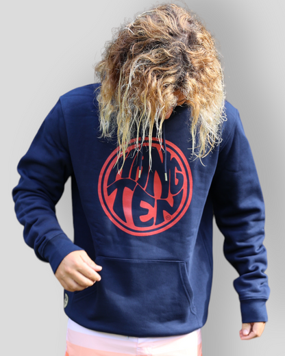 Hang Ten Surfer Hoodie - Navy blue