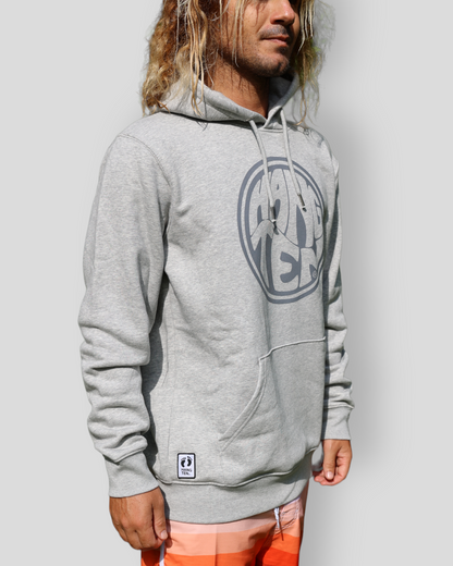 Hang Ten Surfer Hoodie - Grey