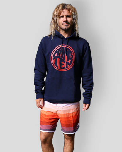 Hang Ten Surfer Hoodie - Navy blue